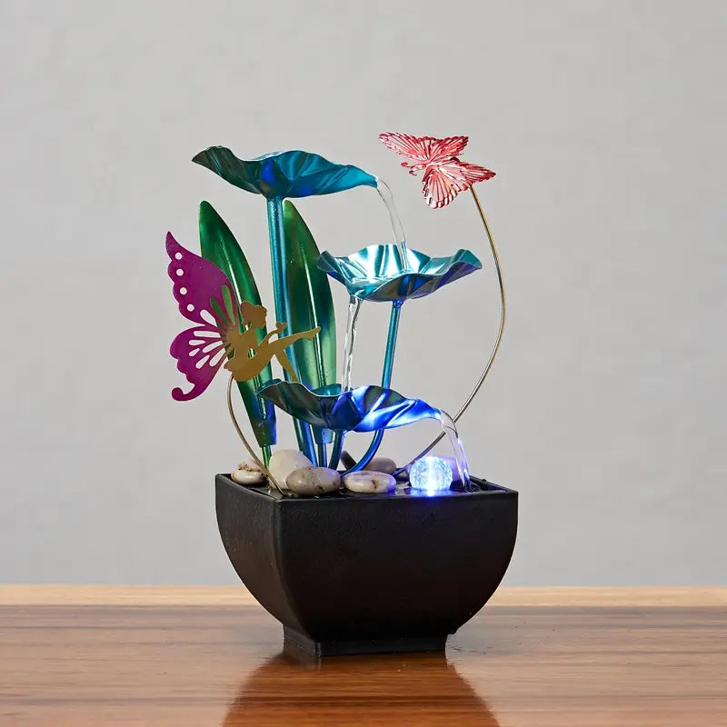 Elegante Fuente de Agua de Escritorio