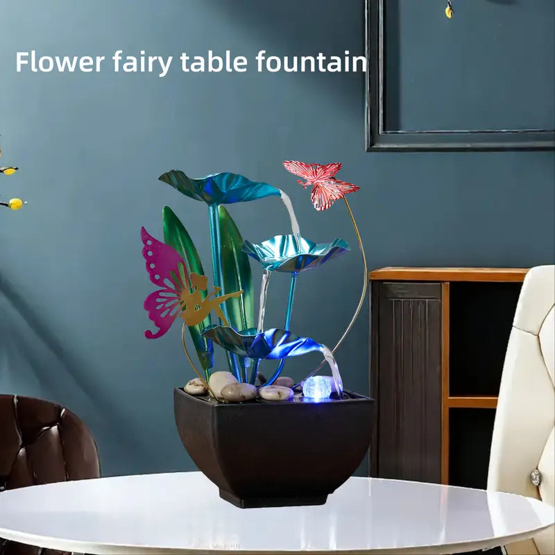 Elegante Fuente de Agua de Escritorio