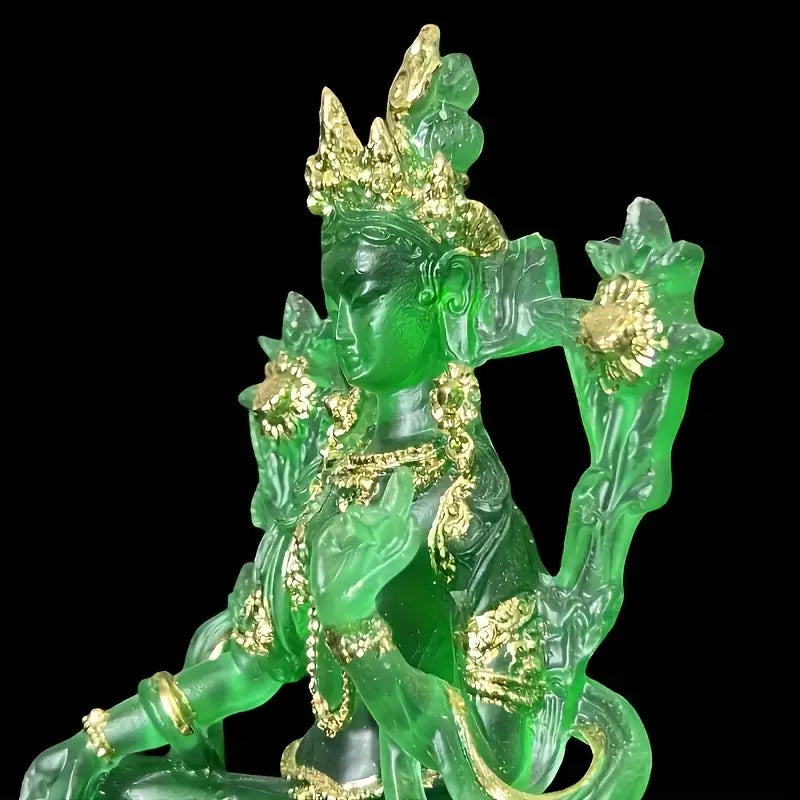 Estatua de Buda Tara Verde