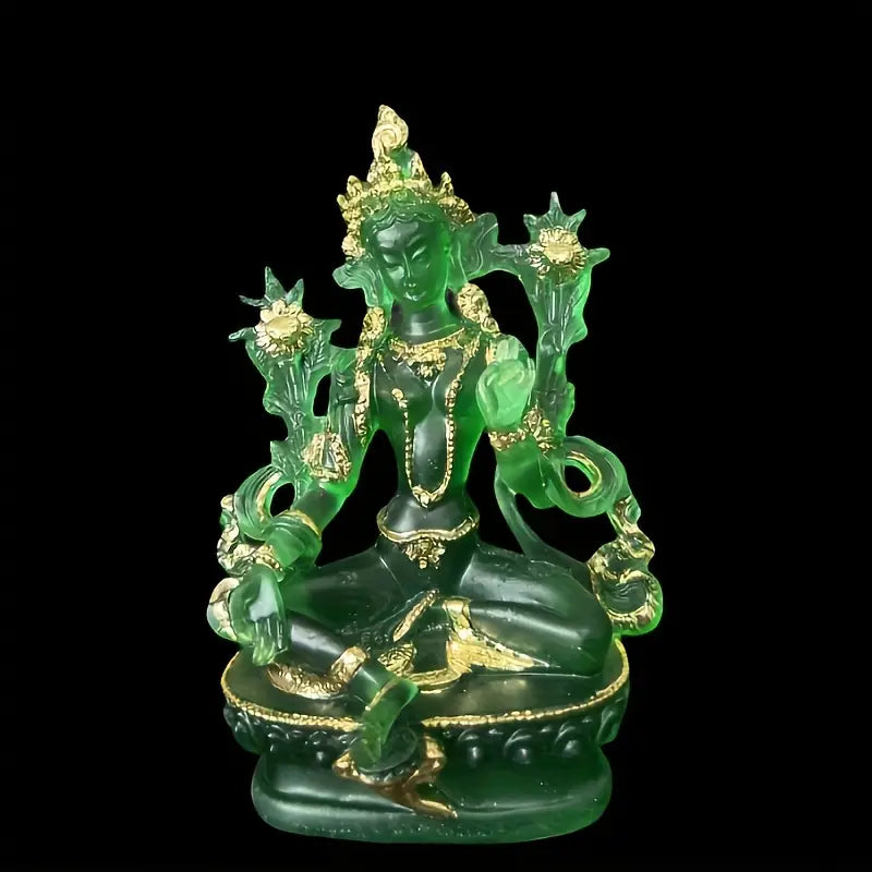 Estatua de Buda Tara Verde