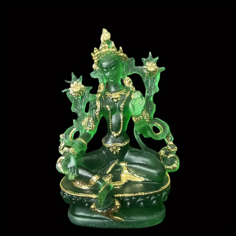 Estatua de Buda Tara Verde