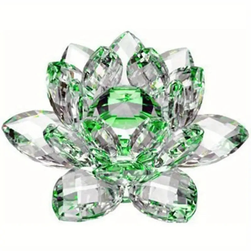 Flor de Loto de Cristal Brillante
