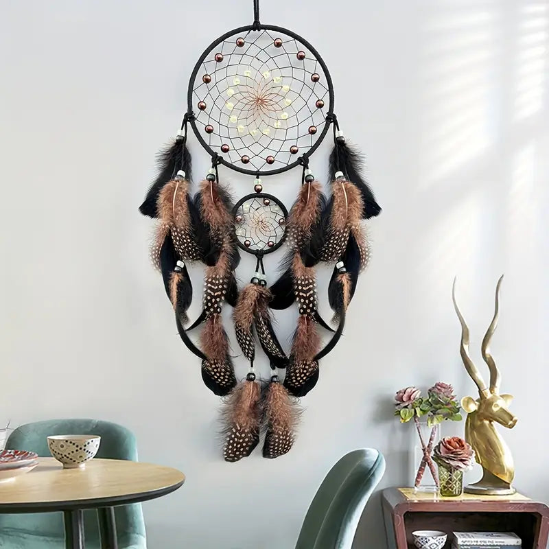 Decoración de pared estilo bohemio