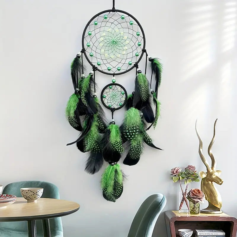 Decoración de pared estilo bohemio