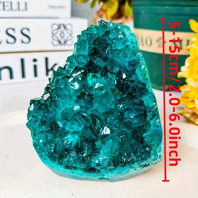 Cristal Bohemio Azul Lago