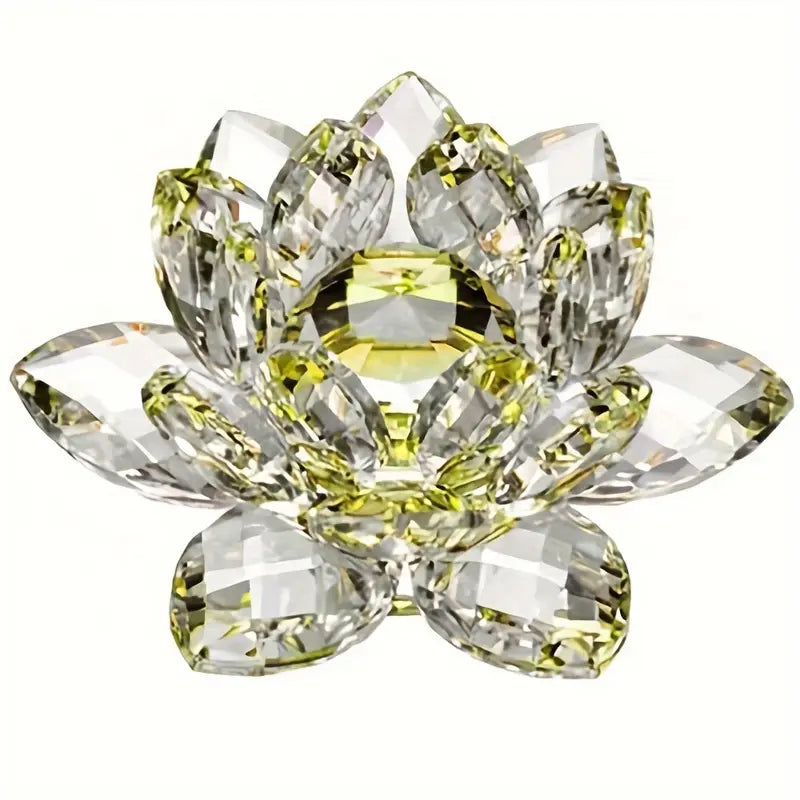 Flor de Loto de Cristal Brillante