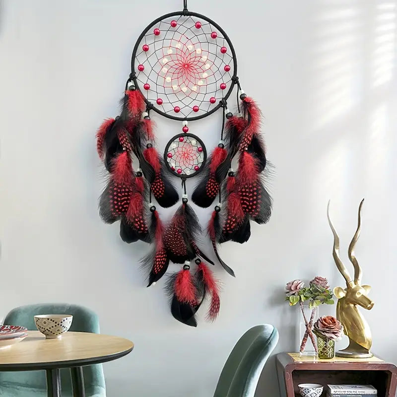Decoración de pared estilo bohemio
