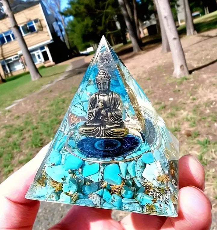 Pirámide de Orgonita Buda